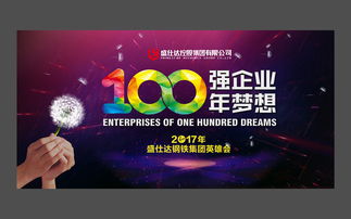 鋼鐵之韻，年會華章——悅木廣告設計鋼鐵集團企業年會背景墻設計稿2